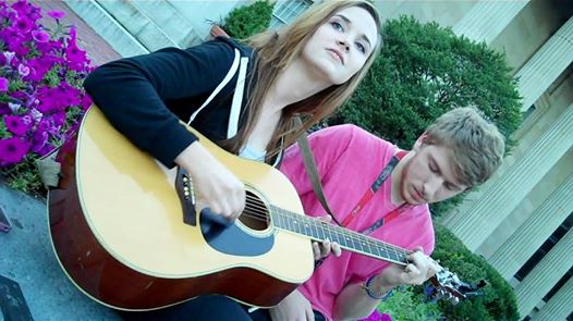 Photo: Guitar lessons on the streets of West Chester