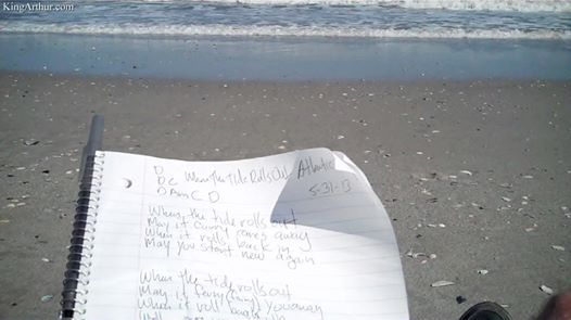 Photo: Songwriting in Atlantic City New Jersey