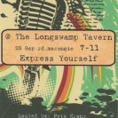 Photo: Tonight @ the Longswamp....Open Mic with a full back line to choose from. Full stage in a warm setting, with Drums, bring cymbals, bass and cab, guitars and  stack amp.... play some jams sing strum strut and slap your way to musical freedom! See ya there.