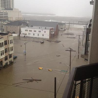 Photo: That is the boardwalk you see floating around Atlantic City: