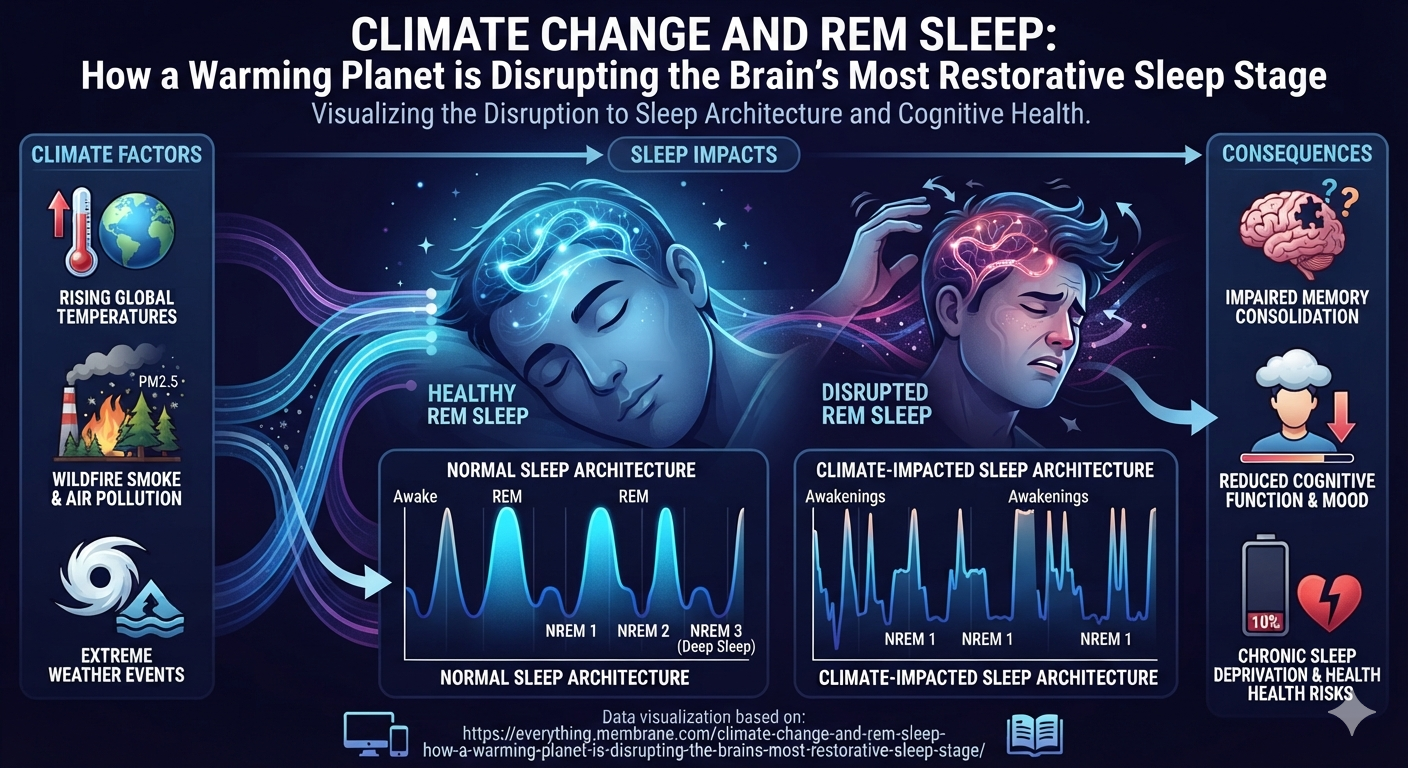 Climate Change and REM Sleep Disruption