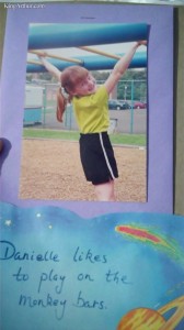 Dani Brouse on the Monkey Bars