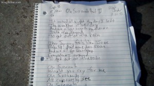 Writing the song Oh! Susanna Part 2